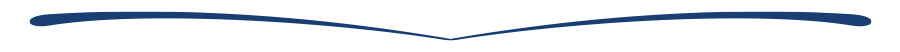 Decorative line break - two swooping blue lines pointing down